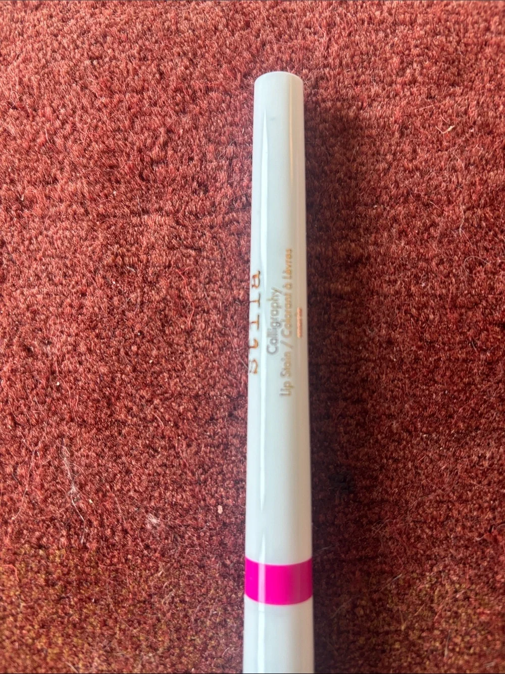 New - Stila 'Calligraphy' Lip Stain & Brush in Marie - Full Size